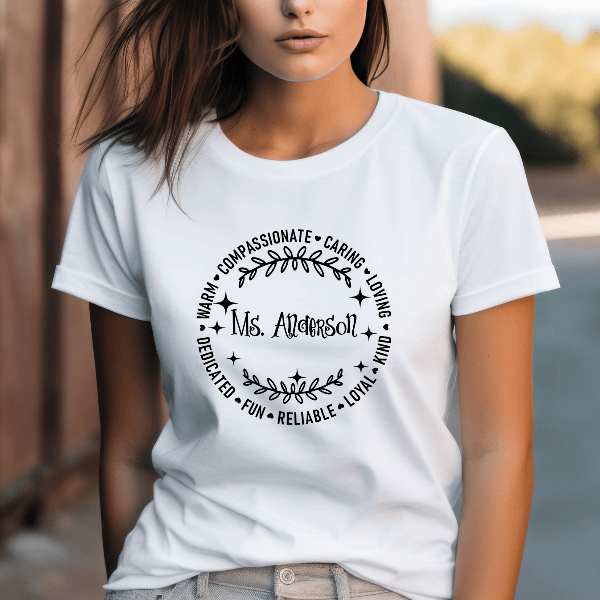 Custom Teacher with Name | Graphic T Shirts| Unisex | SEC Apparel - secapparelonline