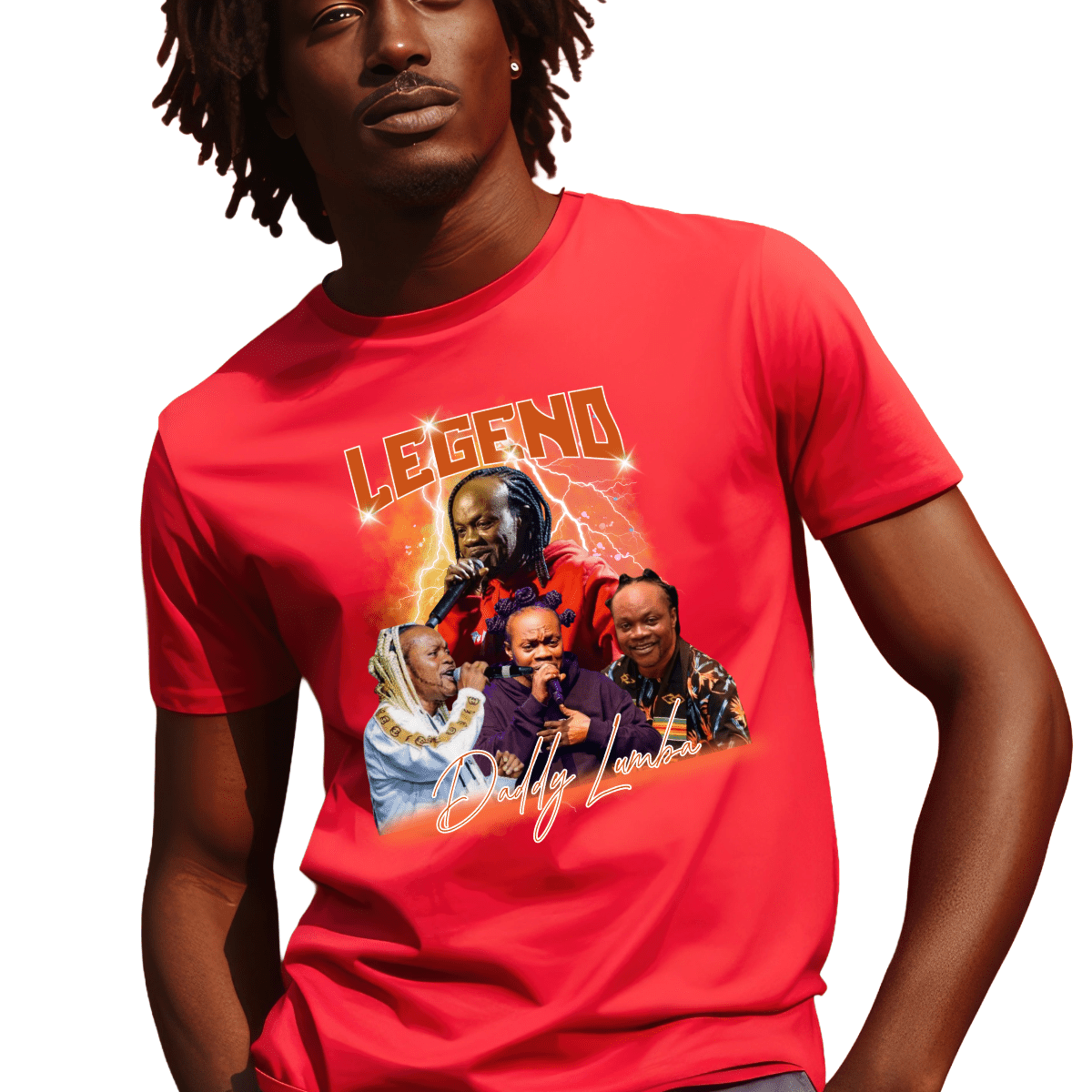 Daddy Lumba Legend T-Shirt – Unisex High - Quality Music Merch – Ghanaian Highlife Legend Tee - secapparelonline