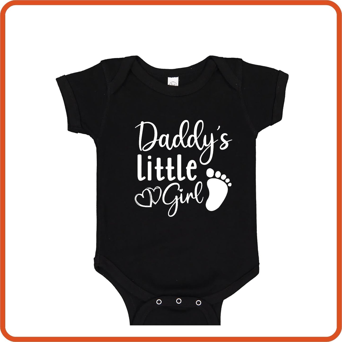 Daddy's Little Girl | New Baby Shirt Bodysuit Onesies by SEC Apparel - secapparelonline