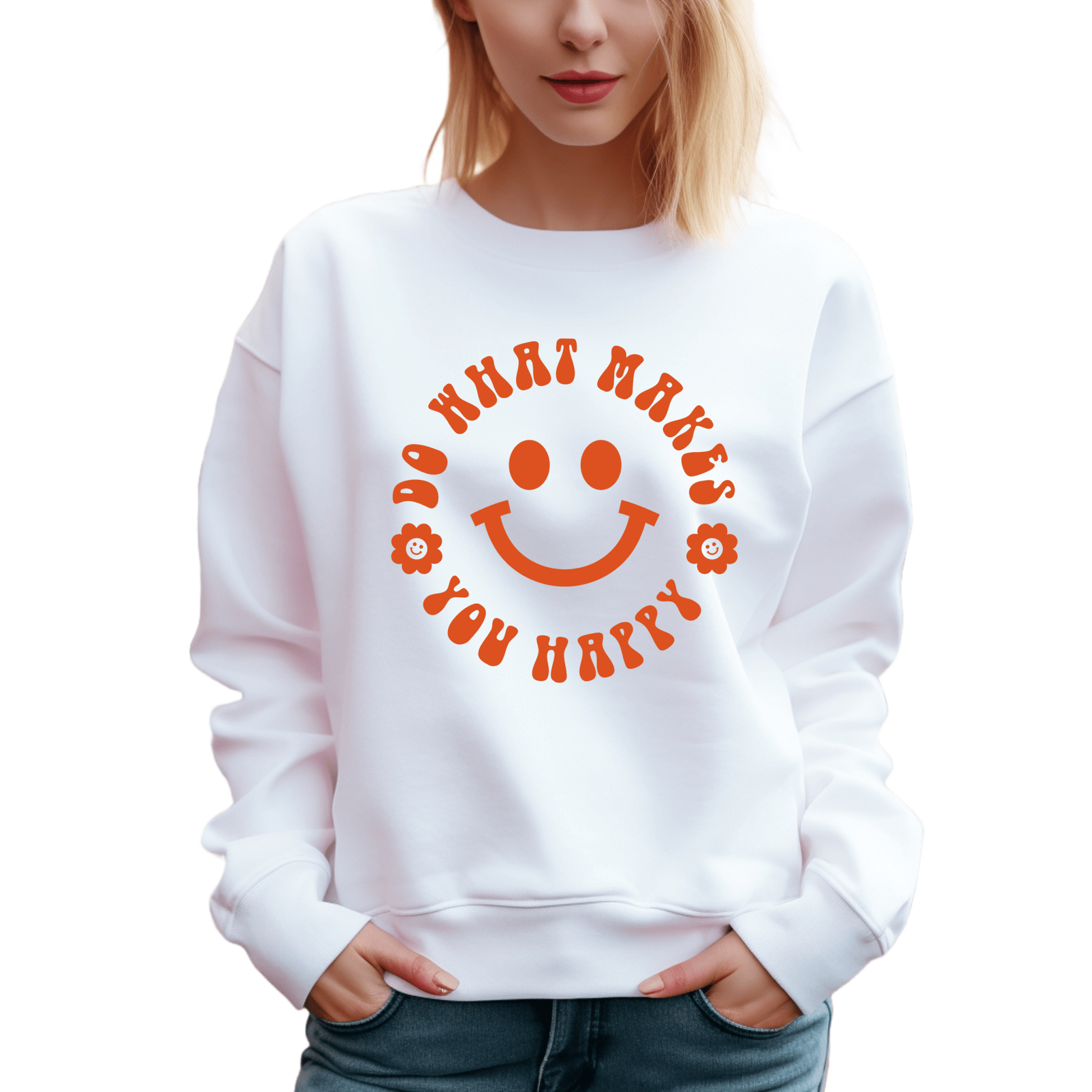 Do What Makes you Happy Sweatshirt | Women's Fleece | SEC Apparel - secapparelonline