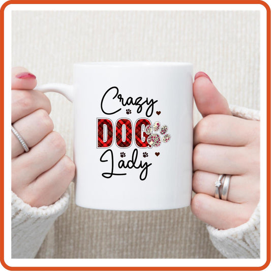 Dog Mugs - 11oz Coffee Mug | Pets Lover Mugs | Crazy Dog Lady - secapparelonline