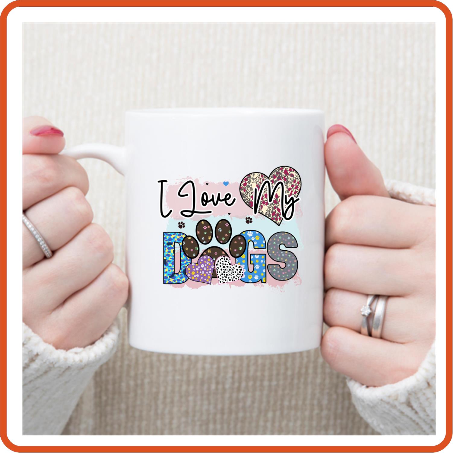 Dog Mugs - 11oz Coffee Mug | Pets Lover Mugs | I Love My Dog - secapparelonline