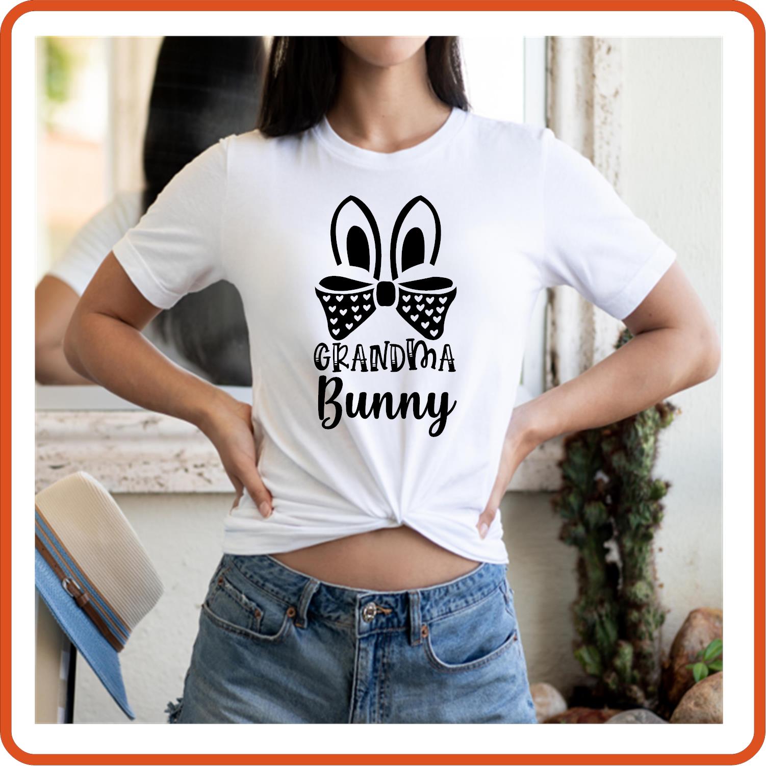 Easter Graphic T-shirts | Easter Shirts | SEC Apparel | Bunny Family| Grandma - secapparelonline