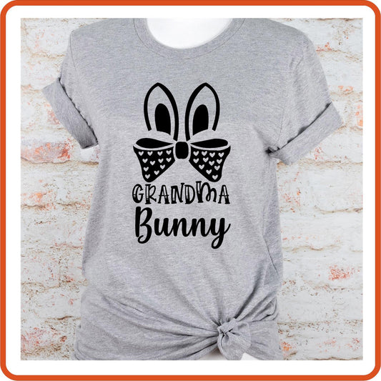 Easter Graphic T-shirts | Easter Shirts | SEC Apparel | Bunny Family| Grandma - secapparelonline
