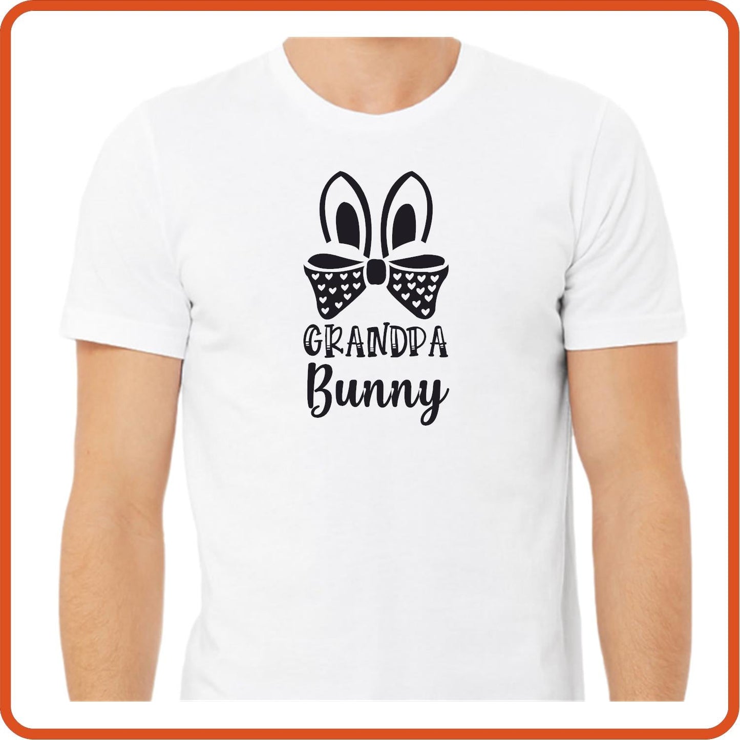 Easter Graphic T-shirts | Easter Shirts | SEC Apparel | Bunny Family| Grandpa - secapparelonline