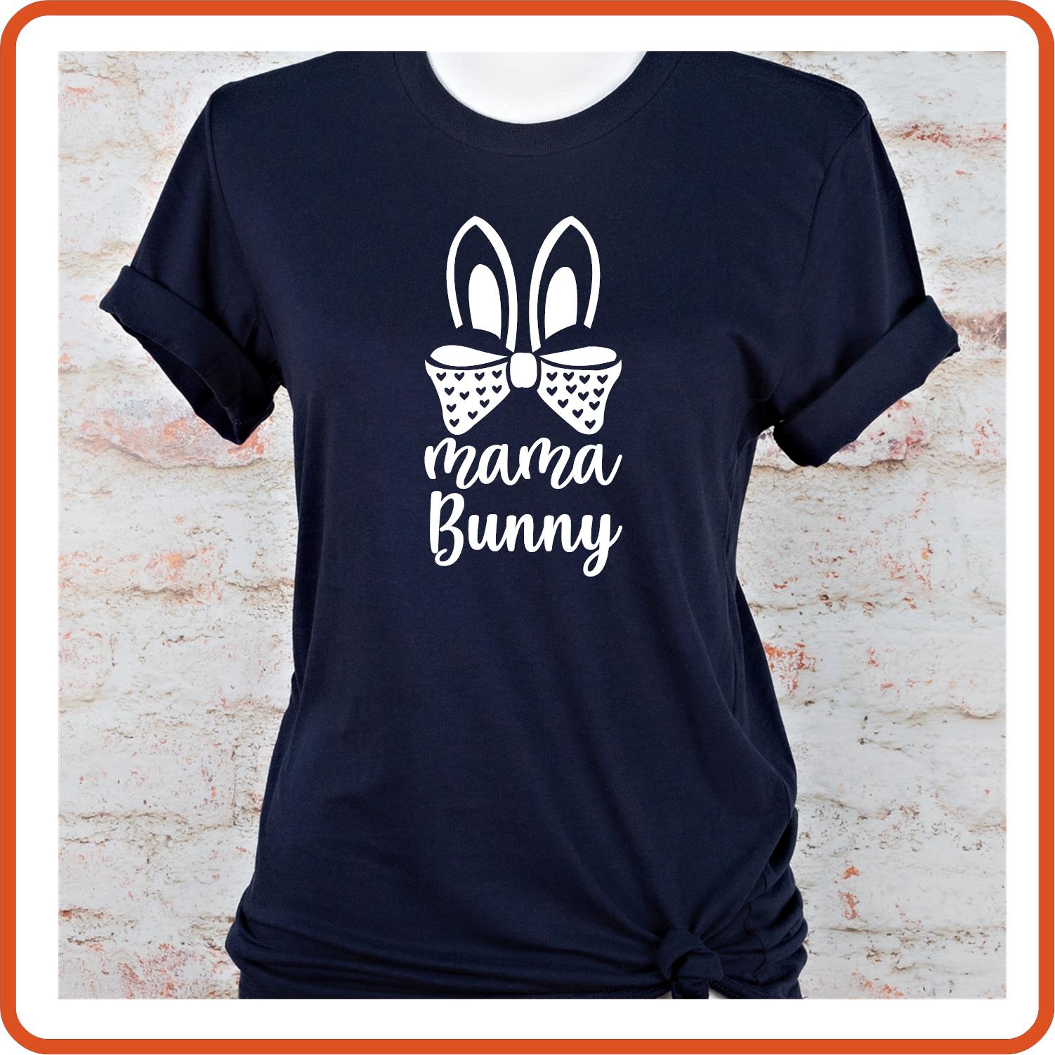 Easter Graphic T-shirts | Easter Shirts | SEC Apparel | Bunny Family| Mama - secapparelonline