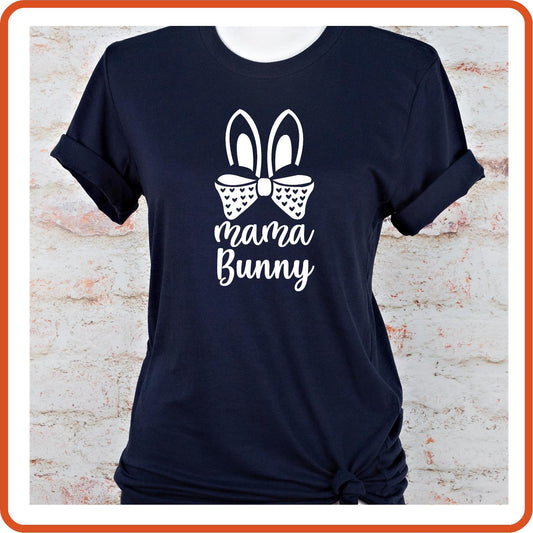 Easter Graphic T-shirts | Easter Shirts | SEC Apparel | Bunny Family| Mama - secapparelonline