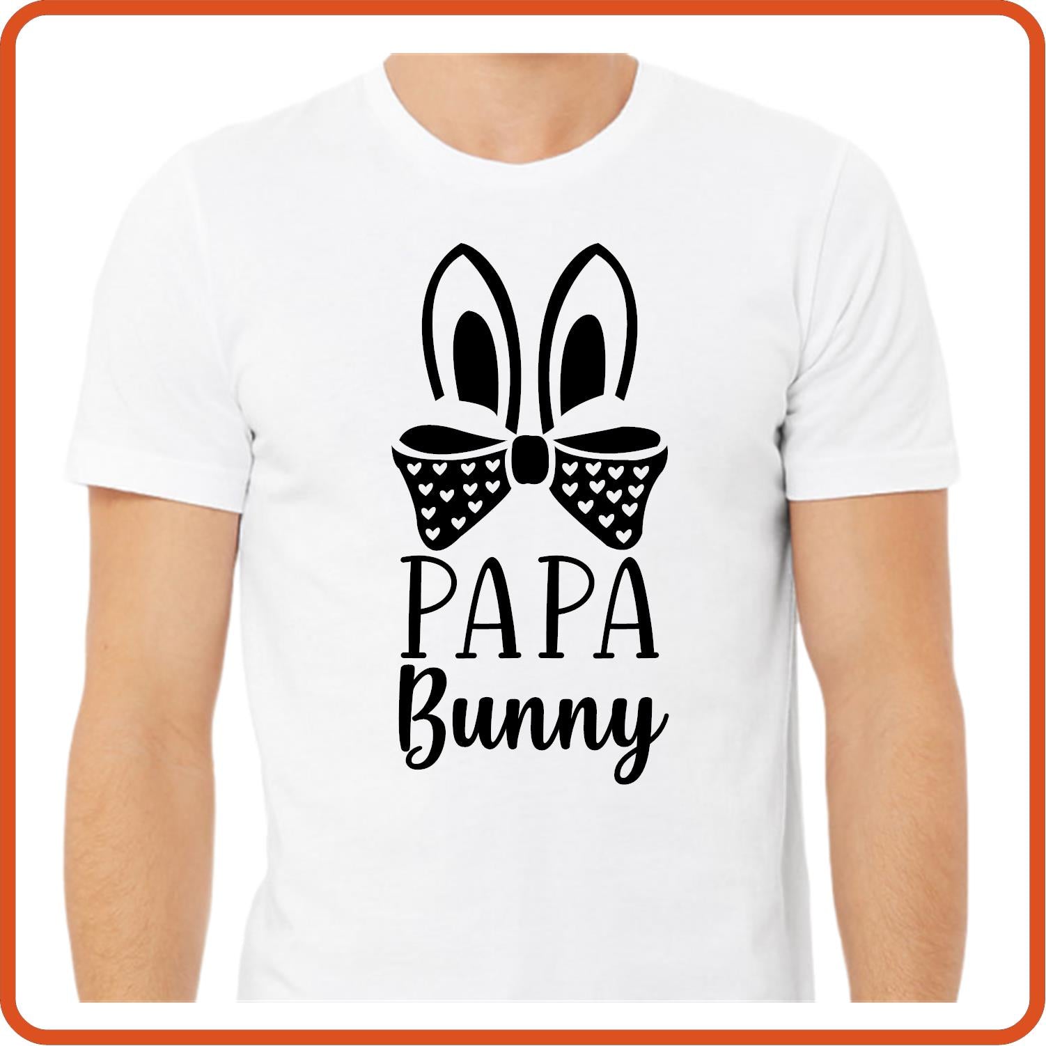 Easter Graphic T-shirts | Easter Shirts | SEC Apparel | Bunny Family| Papa - secapparelonline