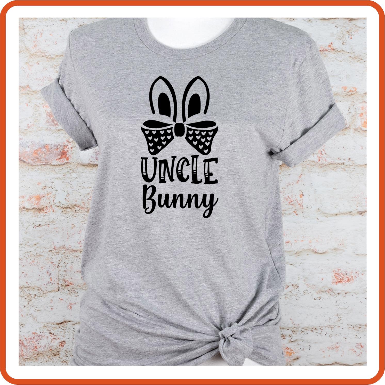 Easter Graphic T-shirts | Easter Shirts | SEC Apparel | Bunny Family| Uncle - secapparelonline