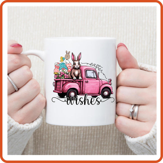 Easter Mugs - 11oz Coffee Mug | Gift | SEC Apparel | Easter Wishes - secapparelonline