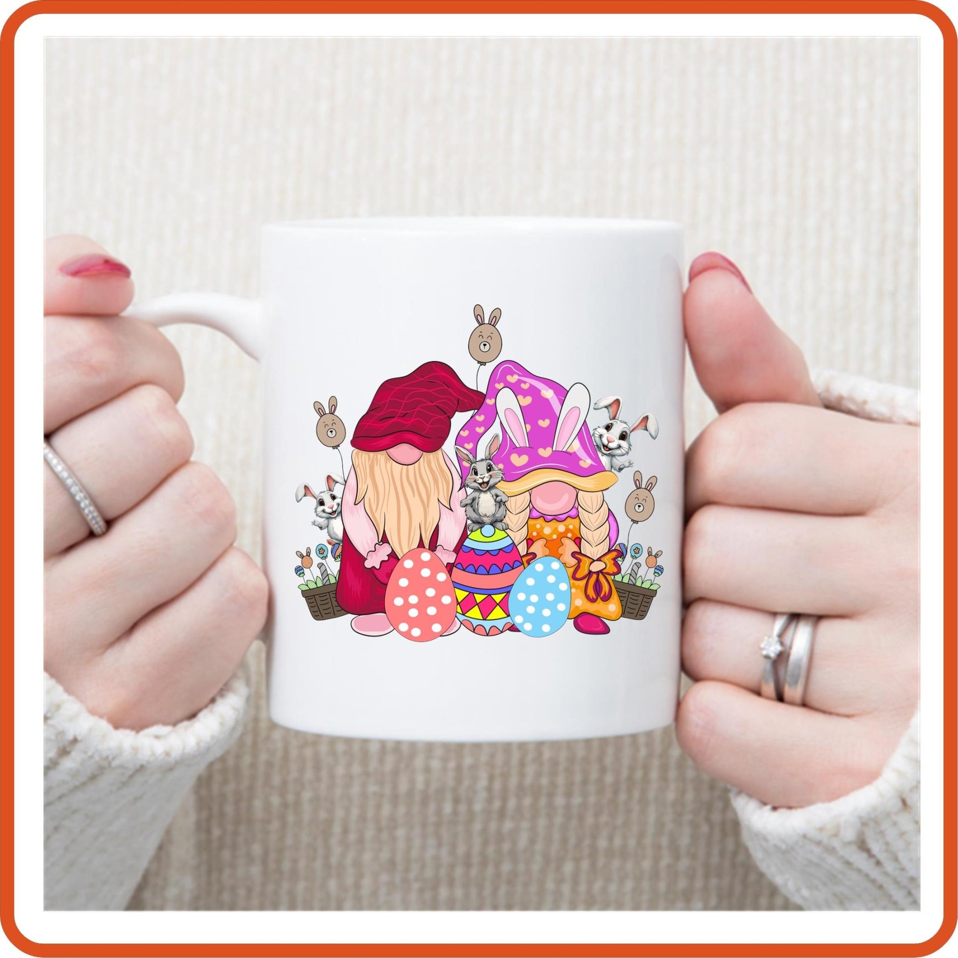 Easter Mugs - 11oz Coffee Mug | Gift | SEC Apparel | Gnome - secapparelonline