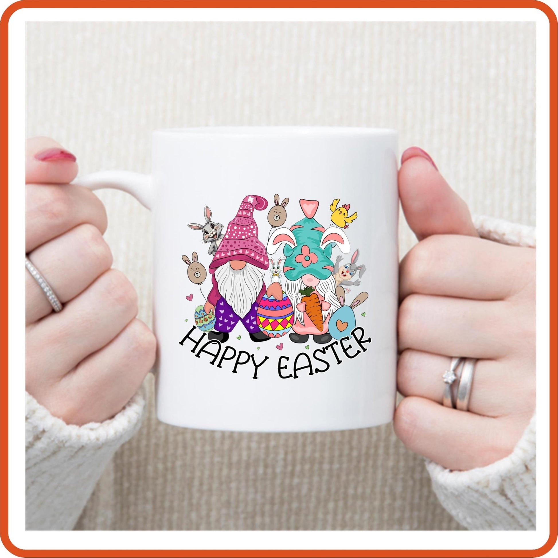 Easter Mugs - 11oz Coffee Mug | Gift | SEC Apparel | Happy Easter - secapparelonline