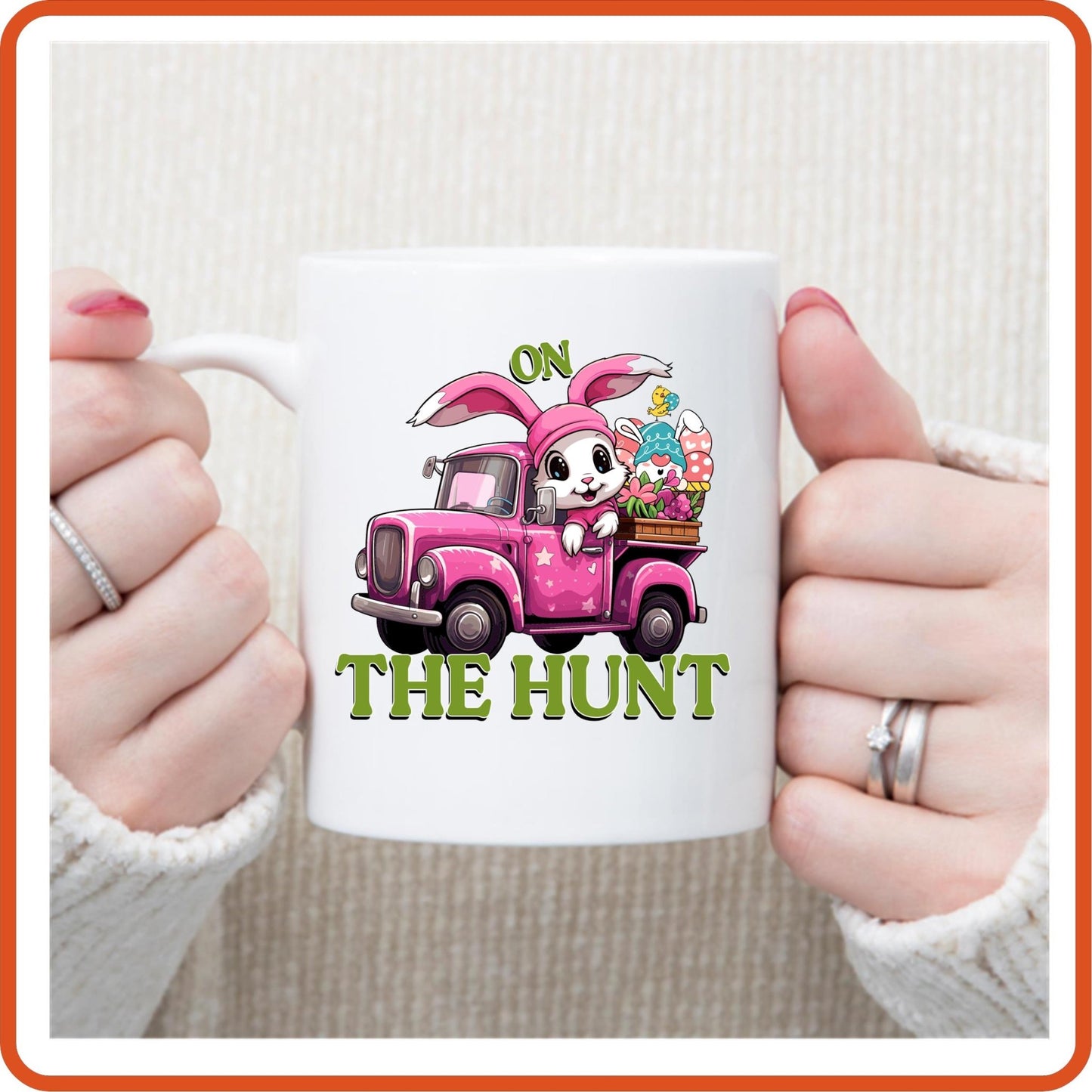 Easter Mugs - 11oz Coffee Mug | Gift | SEC Apparel | On the Hunt - secapparelonline