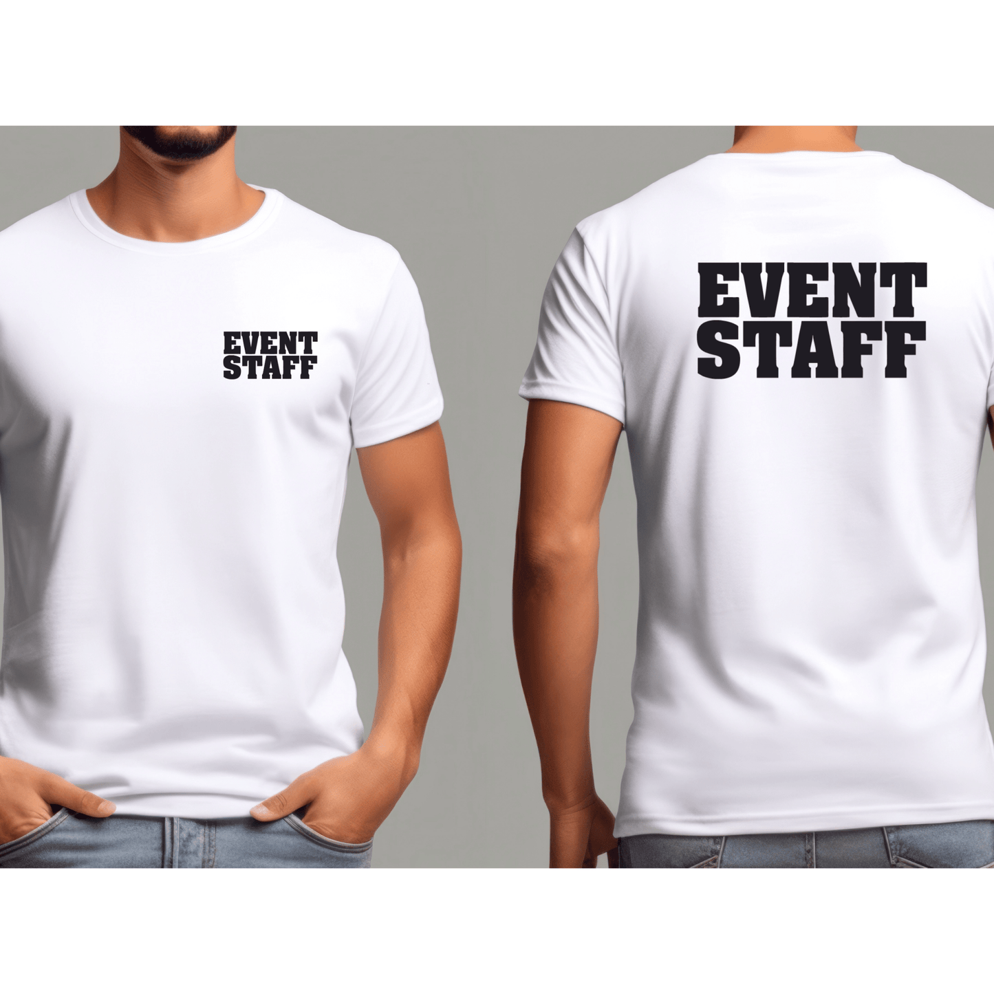 Event Staff Shirt | Crew neck | V Neck| Sweatshirt | Hoodie | SEC Apparel - secapparelonline