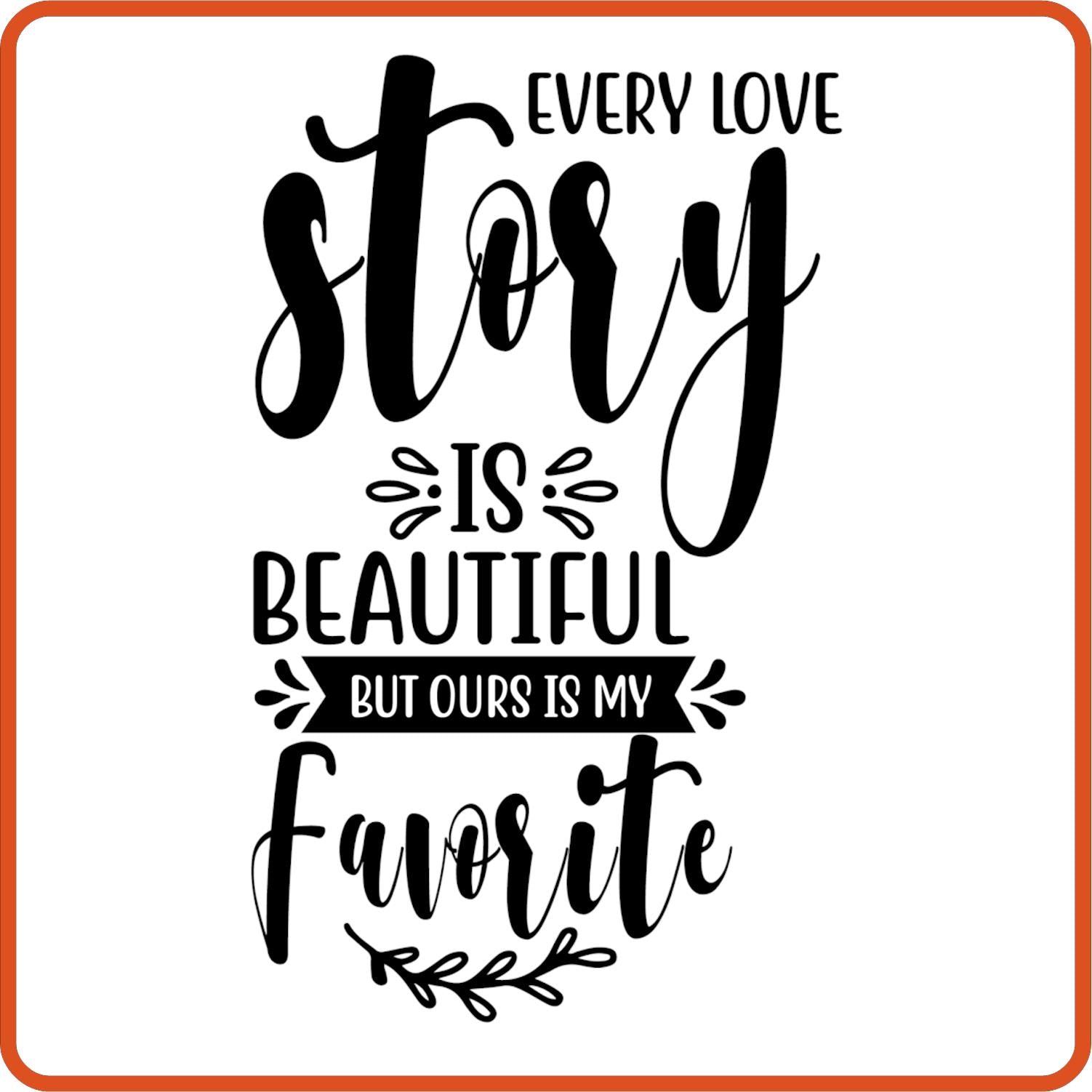 Every Love Story | Anniversary Iron On Decal Patches by SEC Apparel - secapparelonline