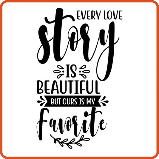 Every Love Story | Anniversary Iron On Decal Patches by SEC Apparel - secapparelonline