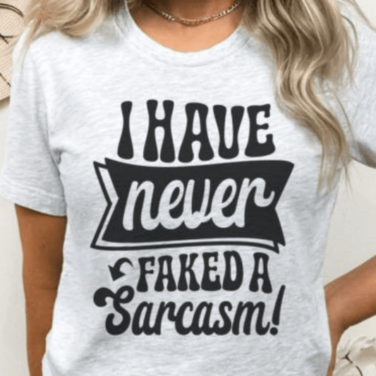 Faked a Sarcasm |Funny Tshirt | SEC Apparel - secapparelonline