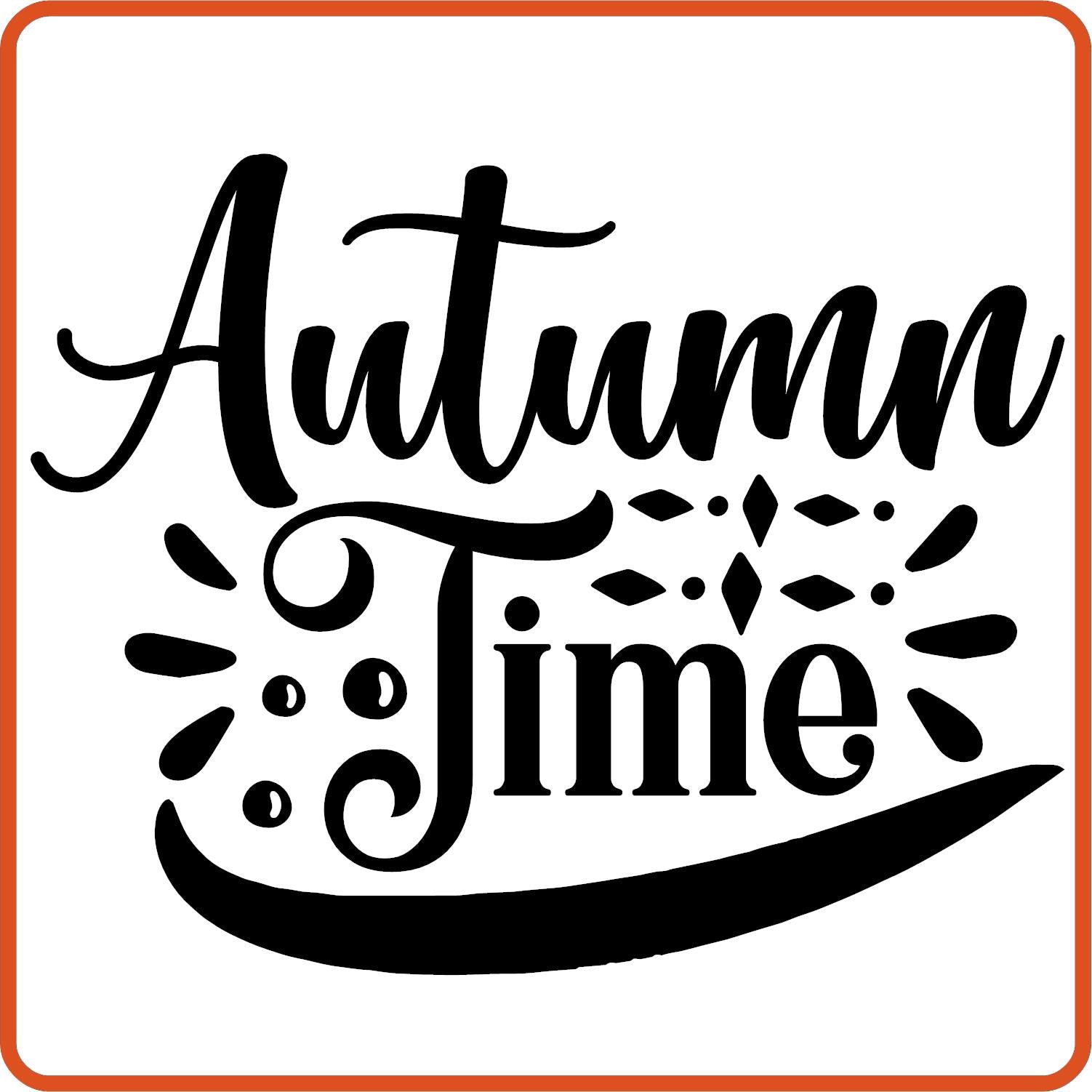 Fall Iron On Decals Patches for shirts, clothing | SEC Apparel | Autumn Time - secapparelonline