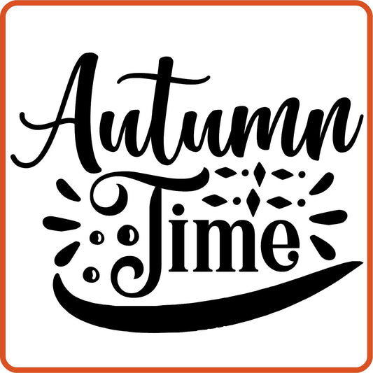 Fall Iron On Decals Patches for shirts, clothing | SEC Apparel | Autumn Time - secapparelonline