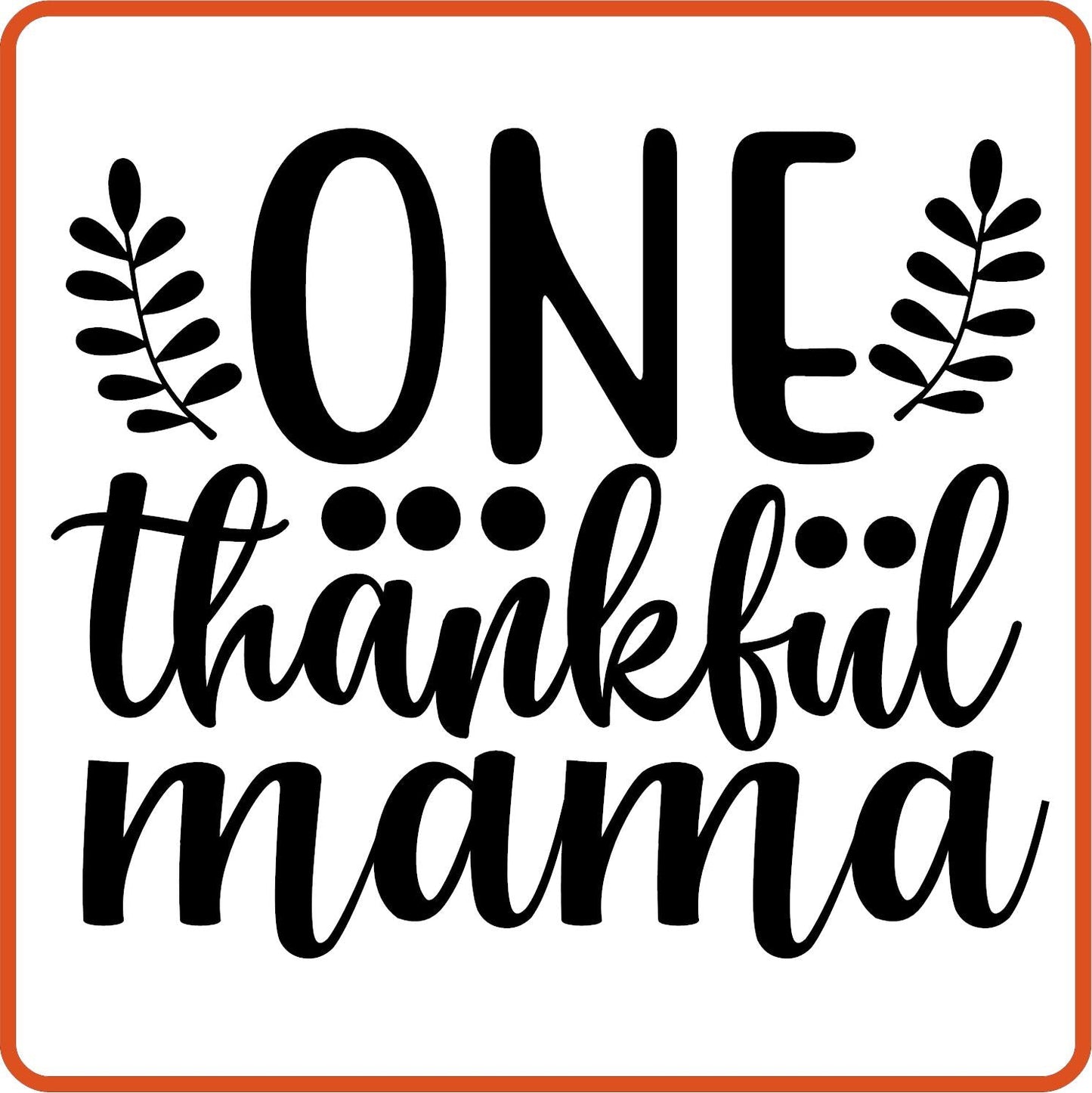 Fall Iron On Decals Patches for shirts, clothing | SEC Apparel | One Thankful Mama - secapparelonline