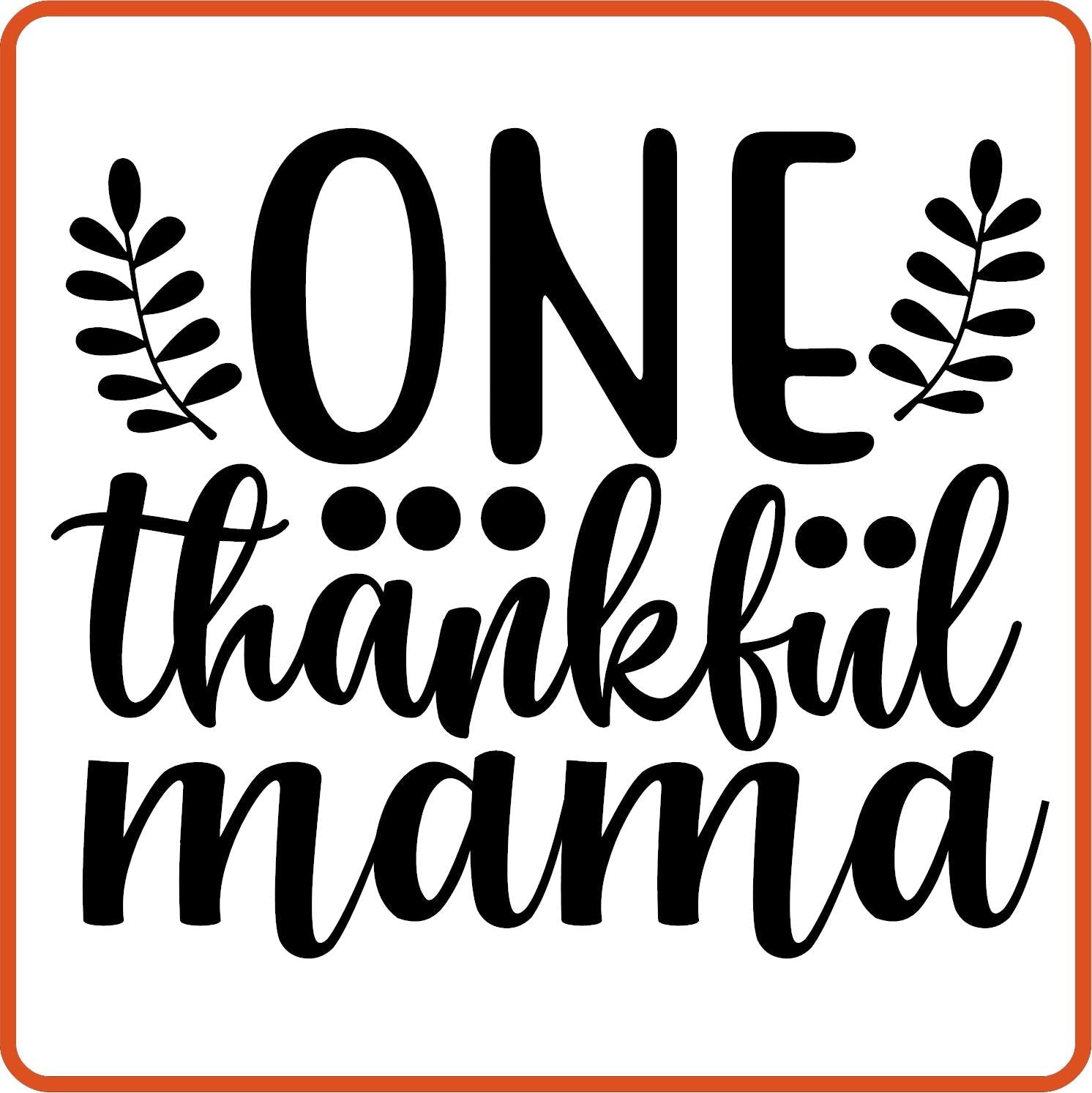 Fall Iron On Decals Patches for shirts, clothing | SEC Apparel | One Thankful Mama - secapparelonline