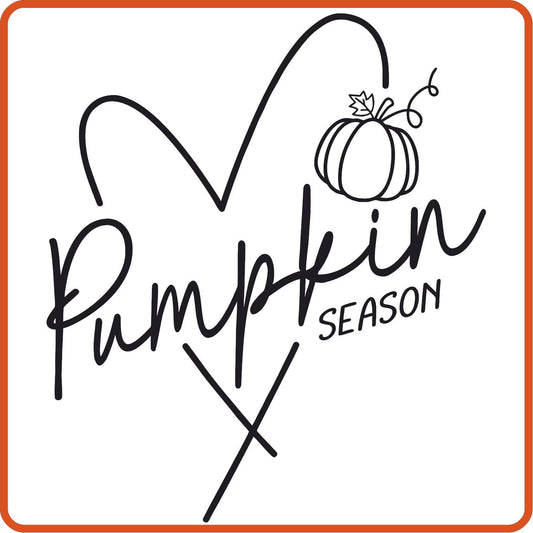 Fall Iron On Decals Patches for shirts, clothing | SEC Apparel | Pumpkin Season - secapparelonline