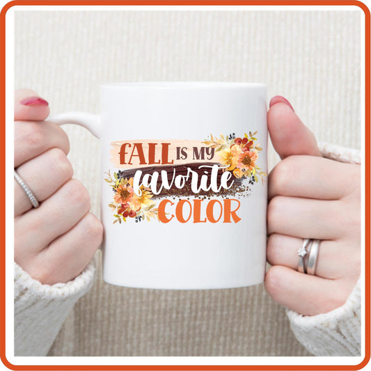 Fall Is My Favorite Color | Fall Mugs - 11oz Coffee Mug by SEC Apparel - secapparelonline