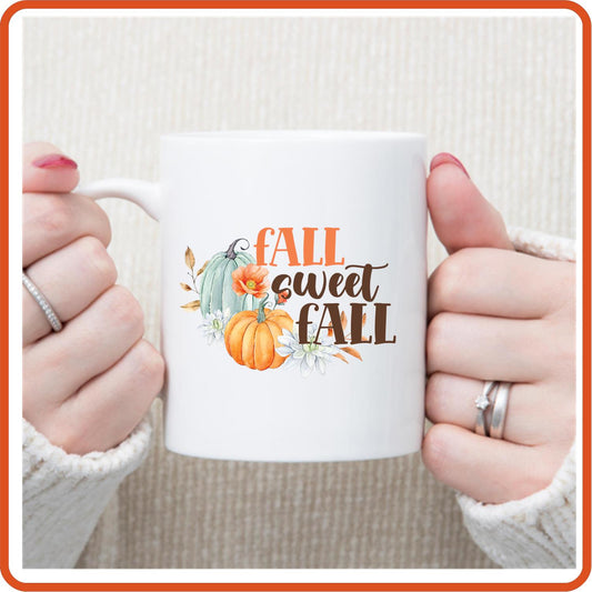 Fall Sweet Fall | Fall Mugs - 11oz Coffee Mug by SEC Apparel - secapparelonline