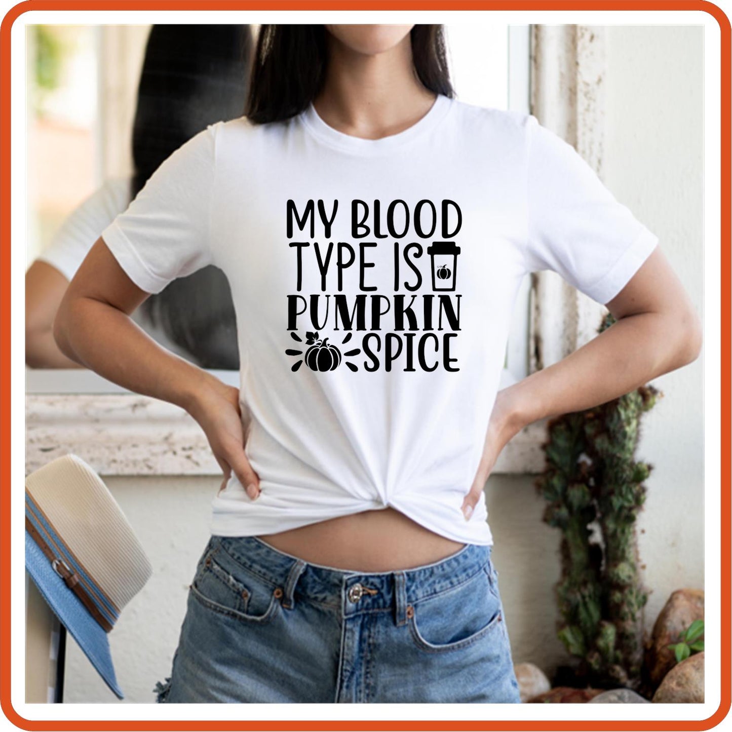 My Blood Type is Pumpkin Spice | Fall Shirts | T-Shirts by SEC Apparel