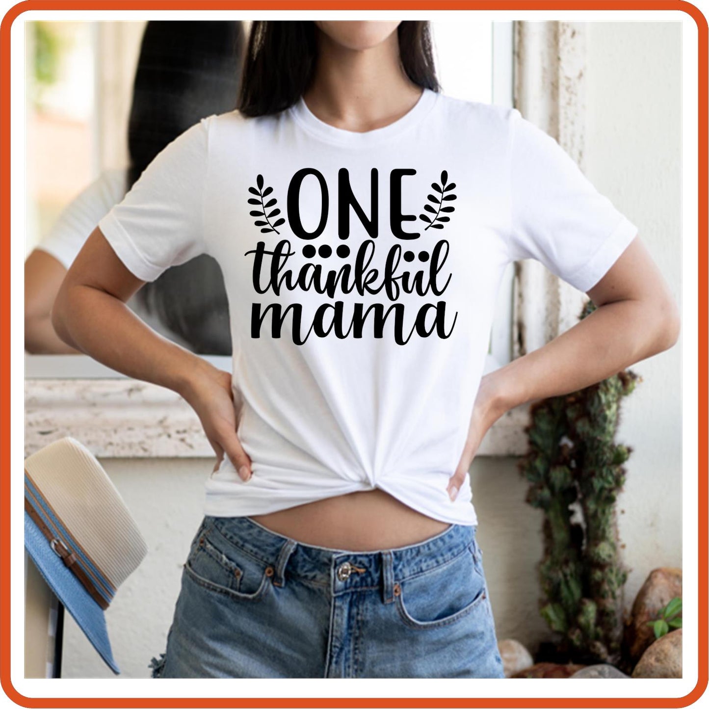 One Thankful Mama | Fall Shirts | T-Shirts by SEC Apparel