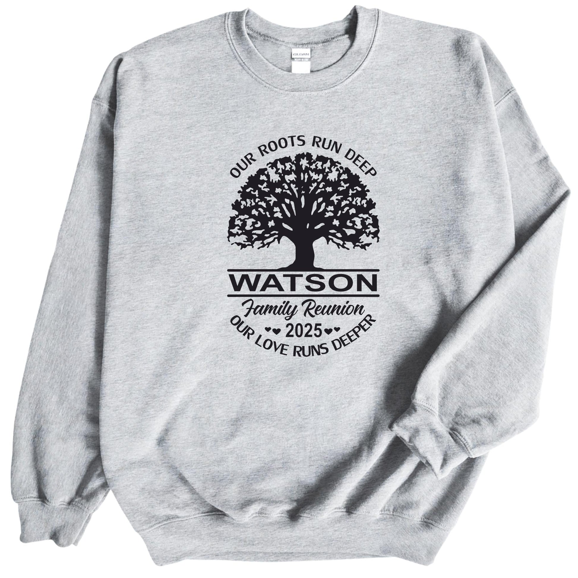 Family Reunion Iron On Decals Patches transfers vinyl for shirts, clothing | Customized with Name - secapparelonline