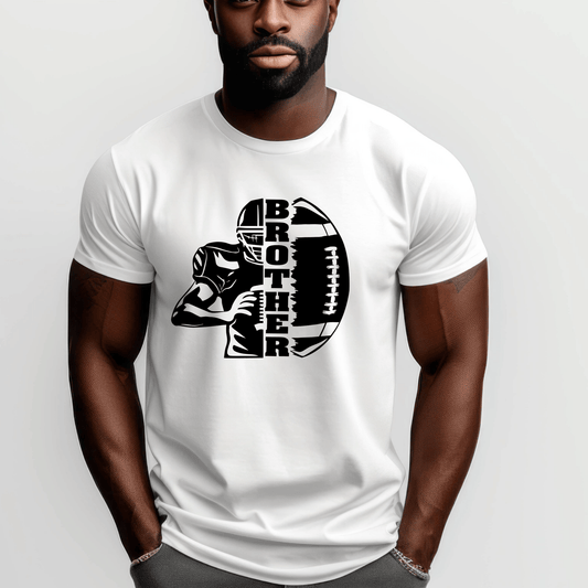 Football Brother Shirt | Crew neck | V Neck| Sweatshirt | Hoodie | SEC Apparel - secapparelonline