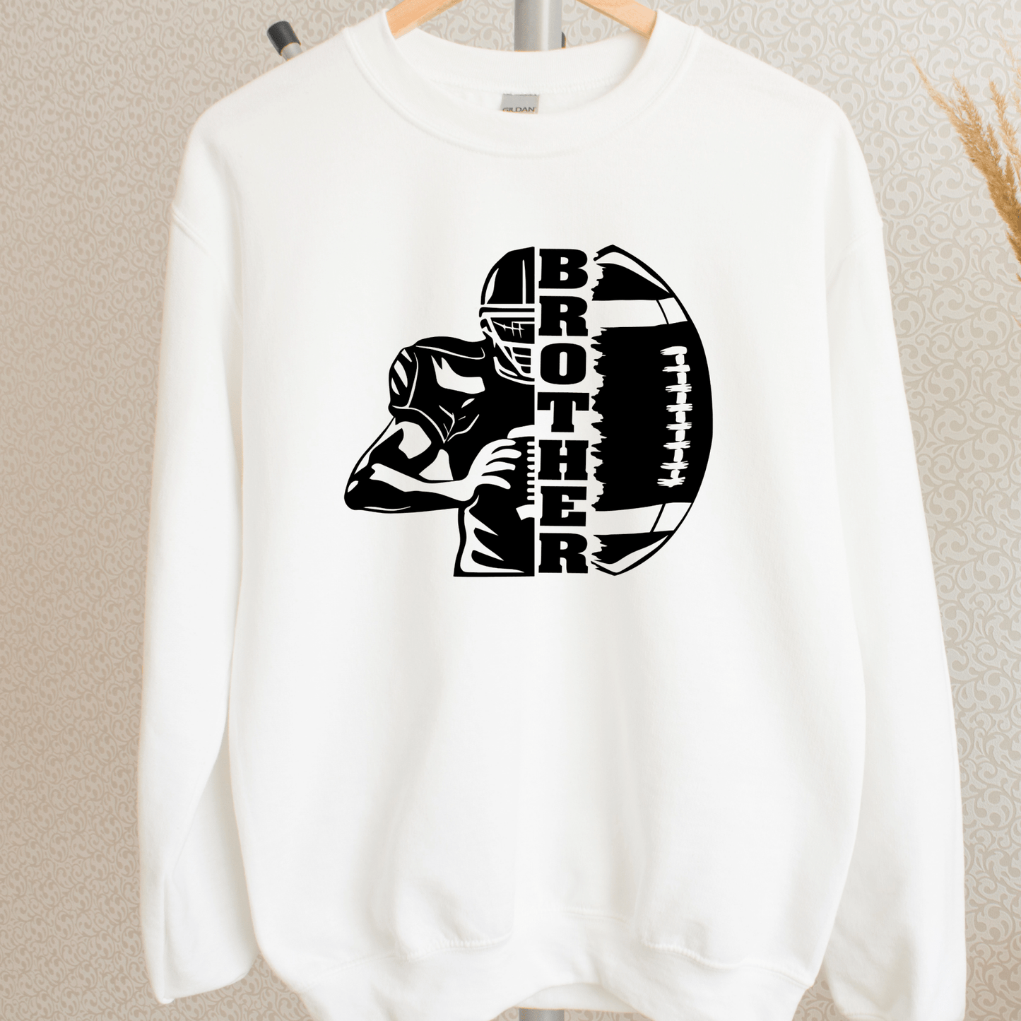 Football Brother Shirt | Crew neck | V Neck| Sweatshirt | Hoodie | SEC Apparel - secapparelonline