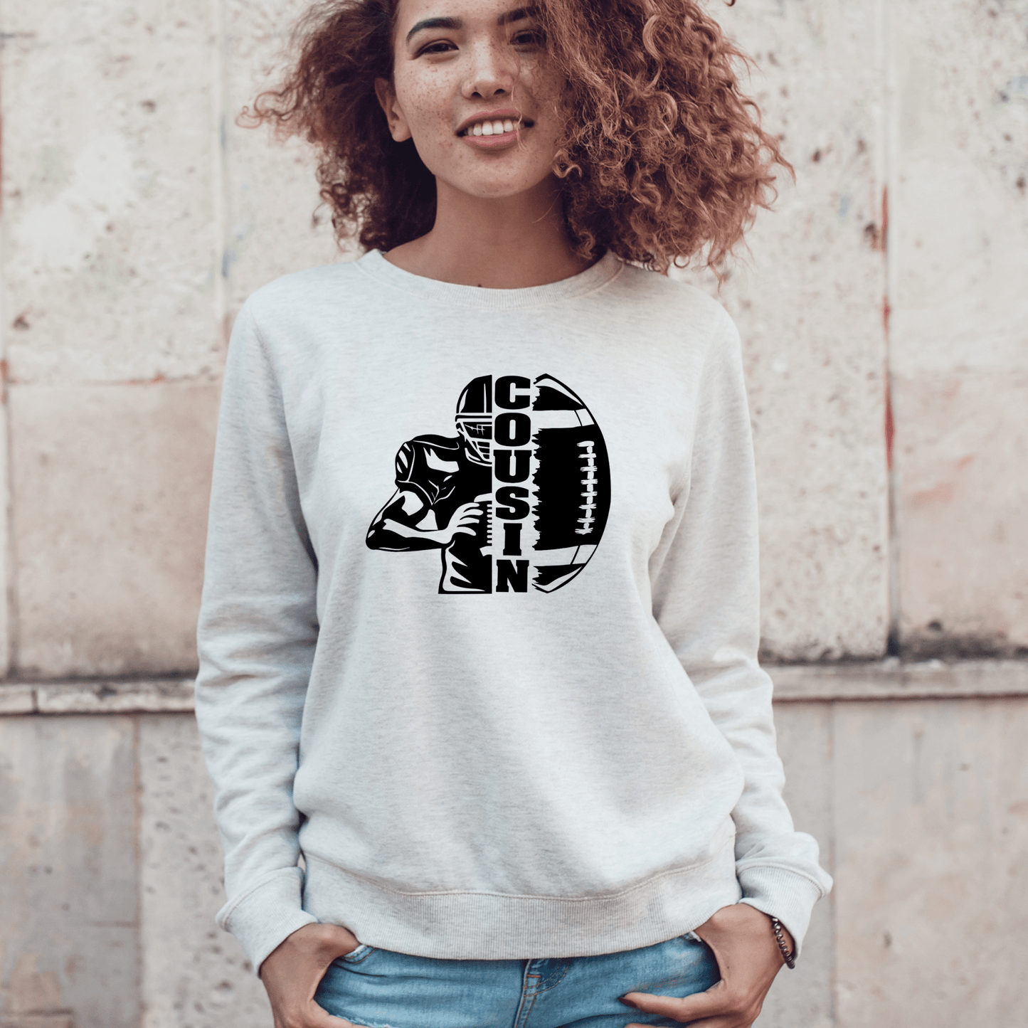 Football Cousin Shirt | Crew neck | V Neck| Sweatshirt | Hoodie | SEC Apparel - secapparelonline