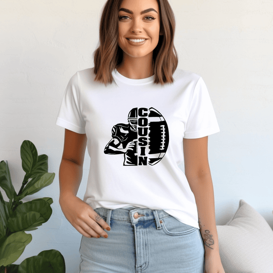 Football Cousin Shirt | Crew neck | V Neck| Sweatshirt | Hoodie | SEC Apparel - secapparelonline