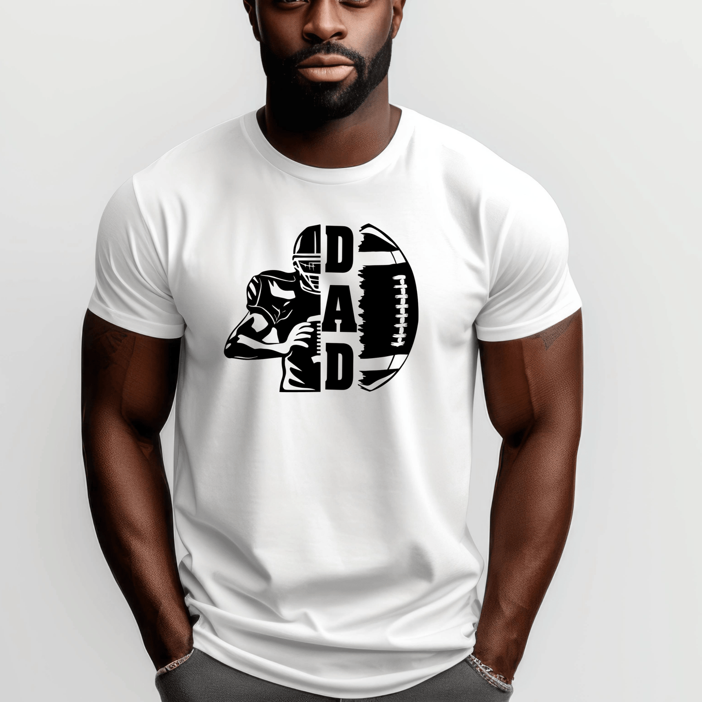 Football Dad Shirt | Crew neck | V Neck| Sweatshirt | Hoodie | SEC Apparel - secapparelonline