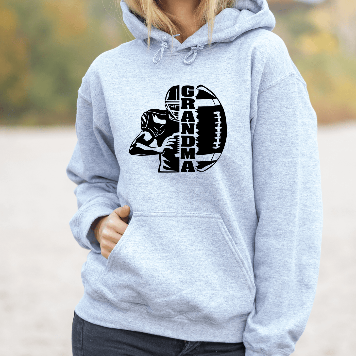 Football Grandma Shirt | Crew neck | V Neck| Sweatshirt | Hoodie | SEC Apparel - secapparelonline