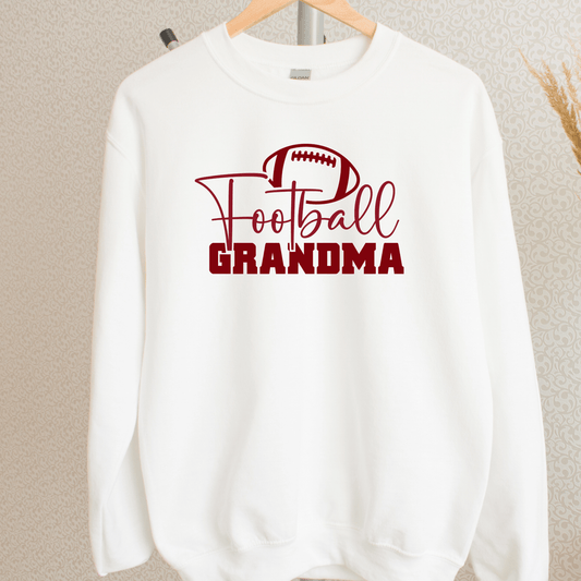Football Grandma Shirt | Crew neck | V Neck| Sweatshirt | Hoodie | SEC Apparel - secapparelonline