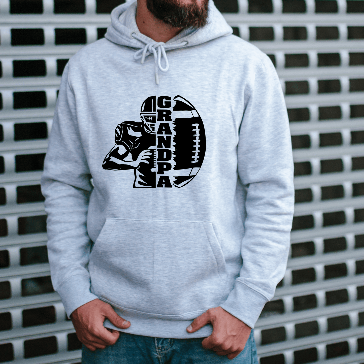 Football Grandpa Shirt | Crew neck | V Neck| Sweatshirt | Hoodie | SEC Apparel - secapparelonline