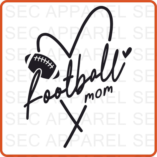 Football Iron On Decals Patches transfers vinyl for shirts, clothing | Sport Fan | Mom - secapparelonline