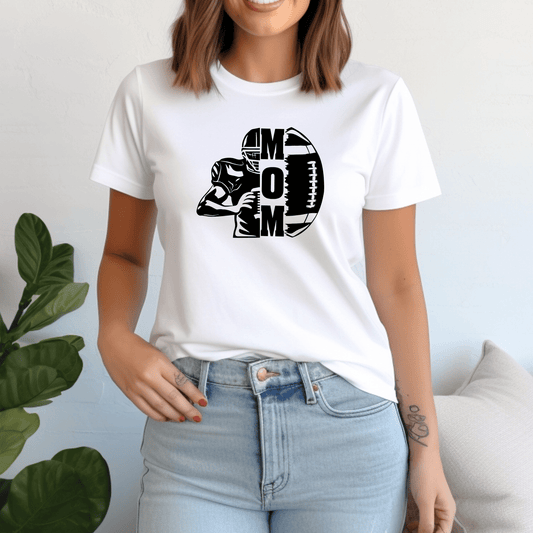 Football Mom Shirt | Crew neck | V Neck| Sweatshirt | Hoodie | SEC Apparel - secapparelonline