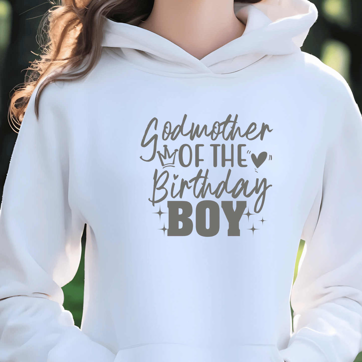 Godmother of the Birthday Boy Shirt | Crew neck | V Neck| Sweatshirt | Hoodie - secapparelonline
