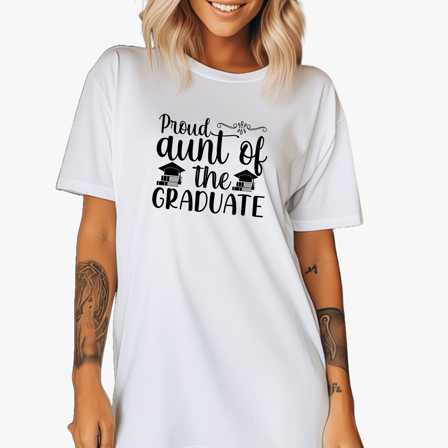 Graduation Graphic T Shirt| Unisex | Graduation Shirt| Proud Aunt of the Graduate - secapparelonline