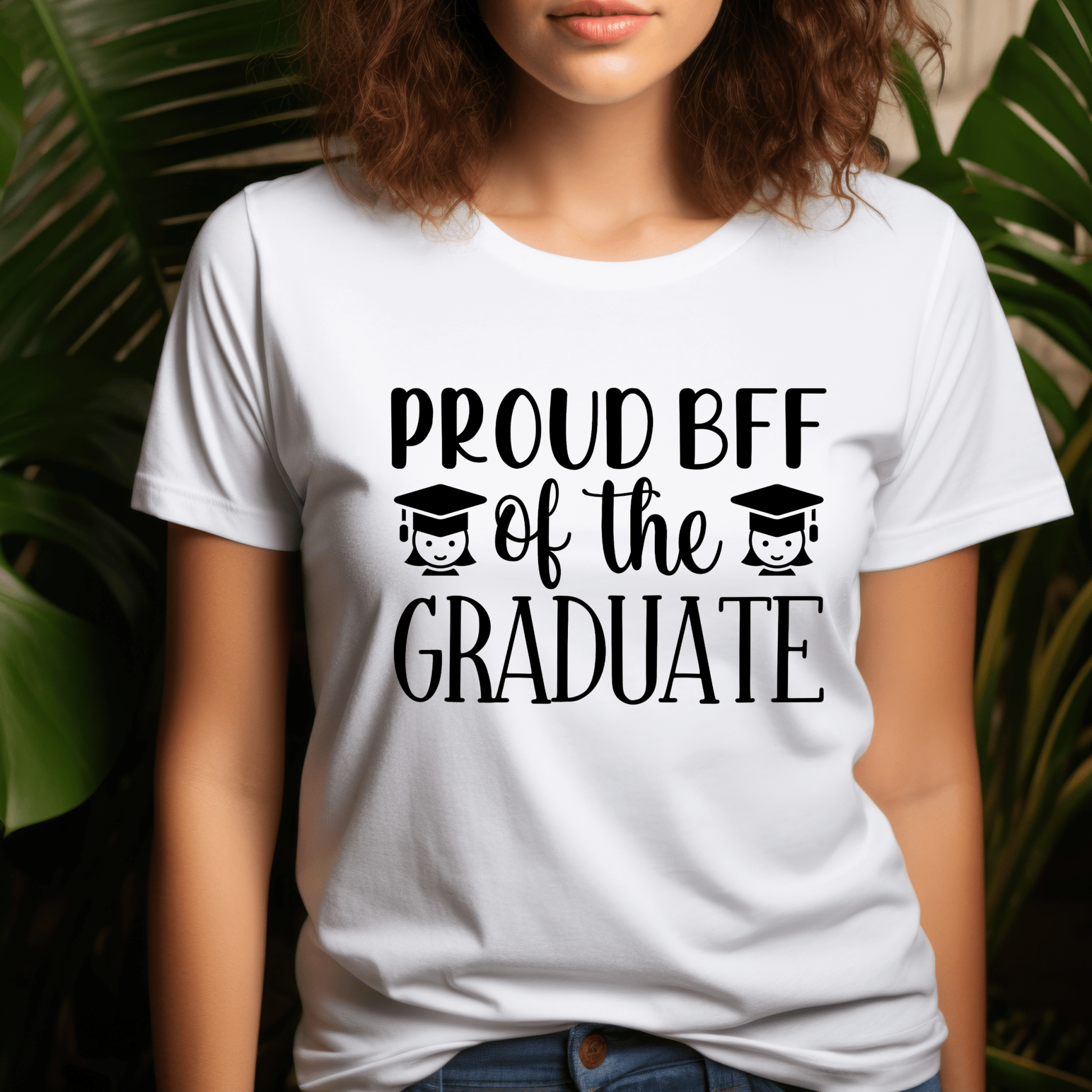 Graduation Graphic T Shirt| Unisex | Graduation Shirt| Proud BFF of the Graduate - secapparelonline