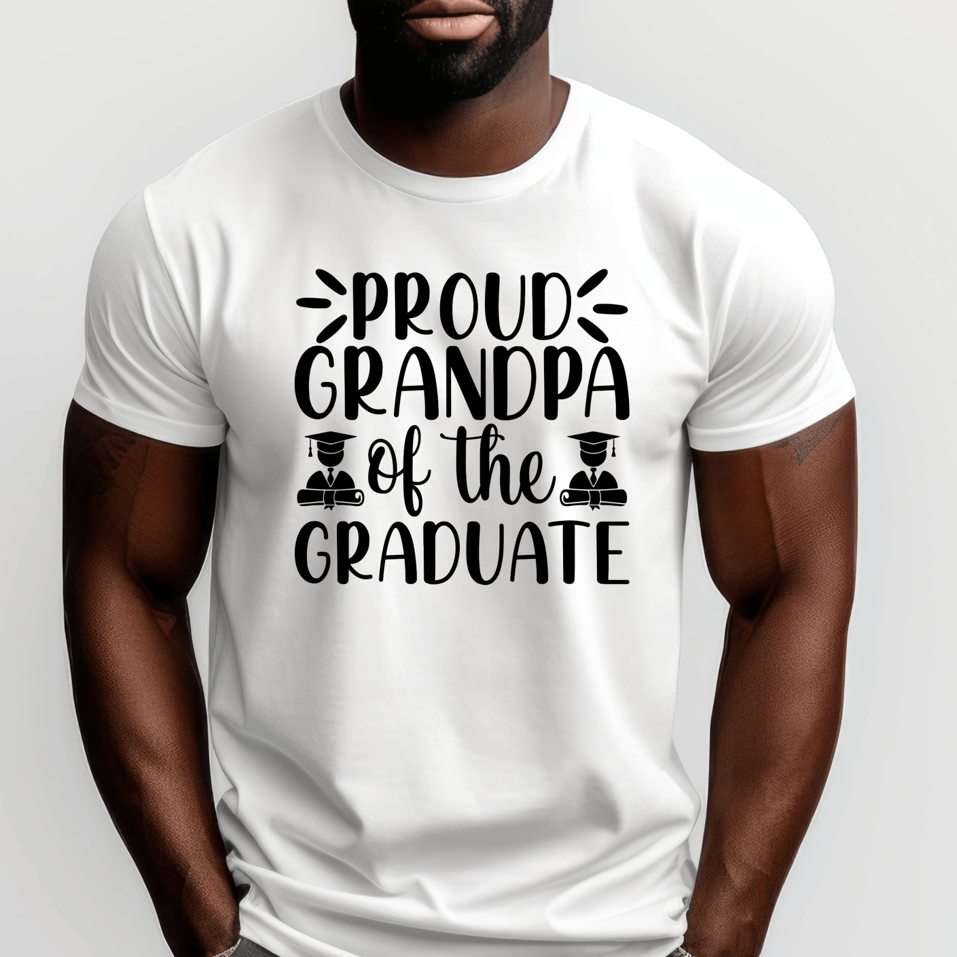 Graduation Graphic T Shirt| Unisex | Graduation Shirt| Proud Grandpa of the Graduate - secapparelonline