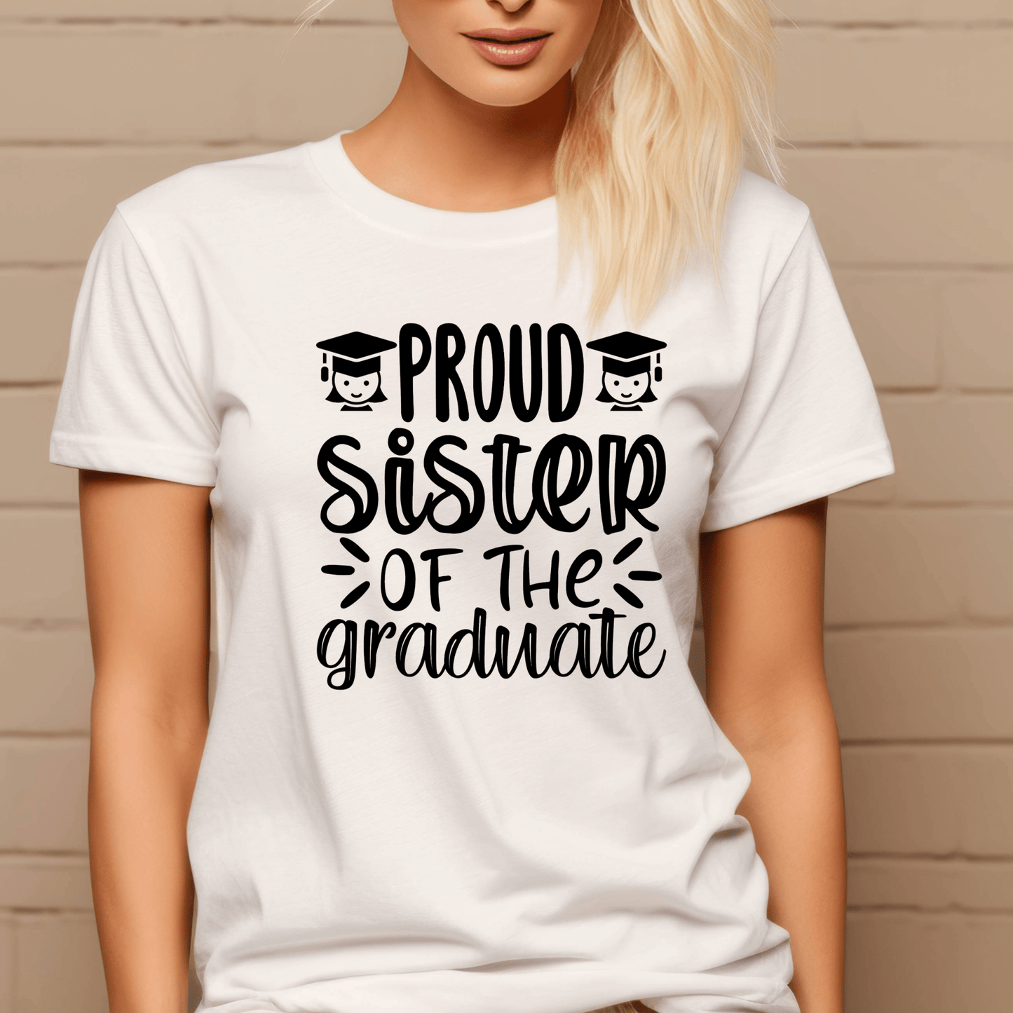 Graduation Graphic T Shirt| Unisex | Graduation Shirt| Proud Sister of the Graduate - secapparelonline