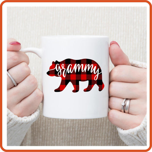 Grammy | Bear | Family Mugs - 11oz Coffee Mug by SEC Apparel - secapparelonline
