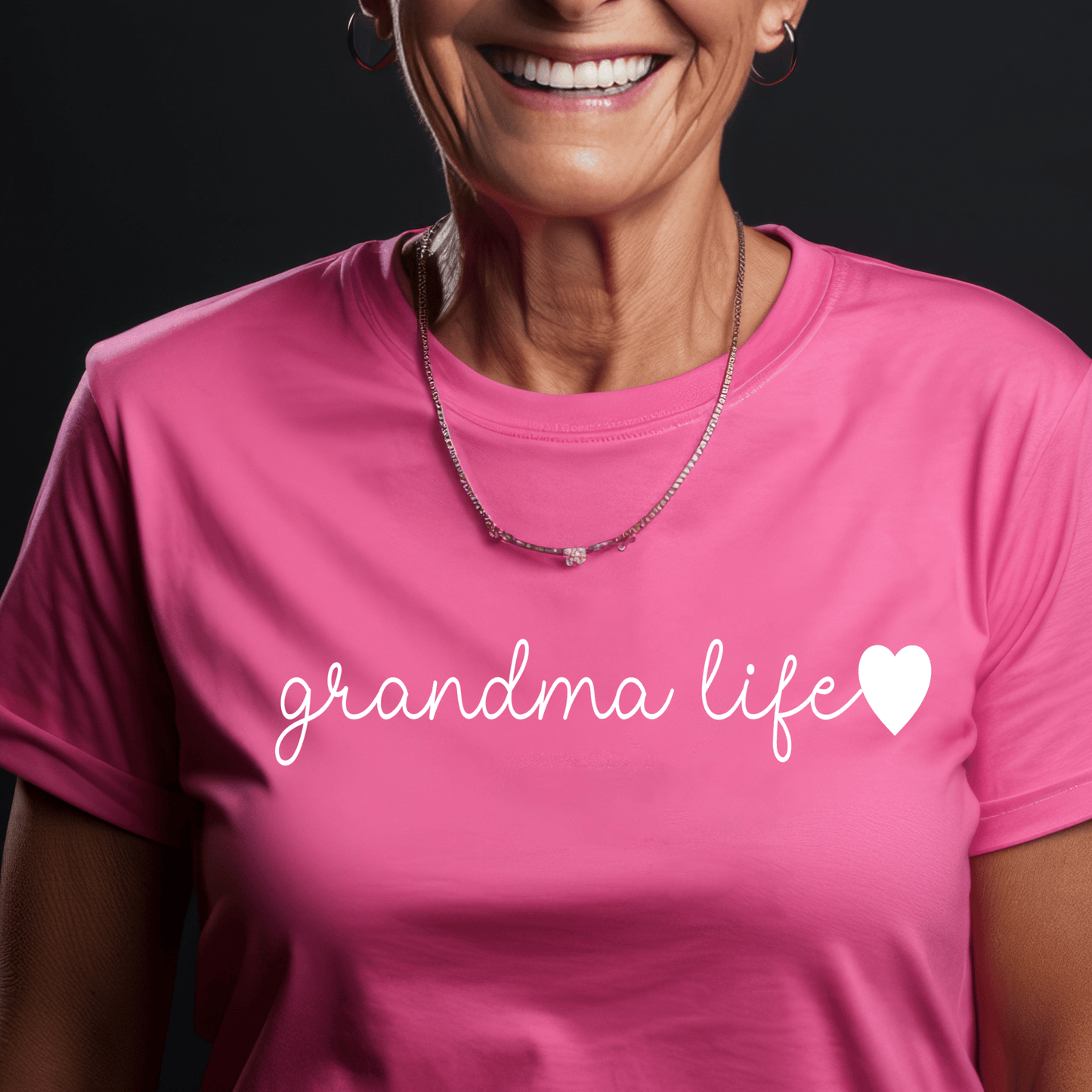 Grandma Life: The Sweetest Job with Perks (Comfortable T-Shirt) | Size range (S - 3XL)| SEC Apparel - secapparelonline