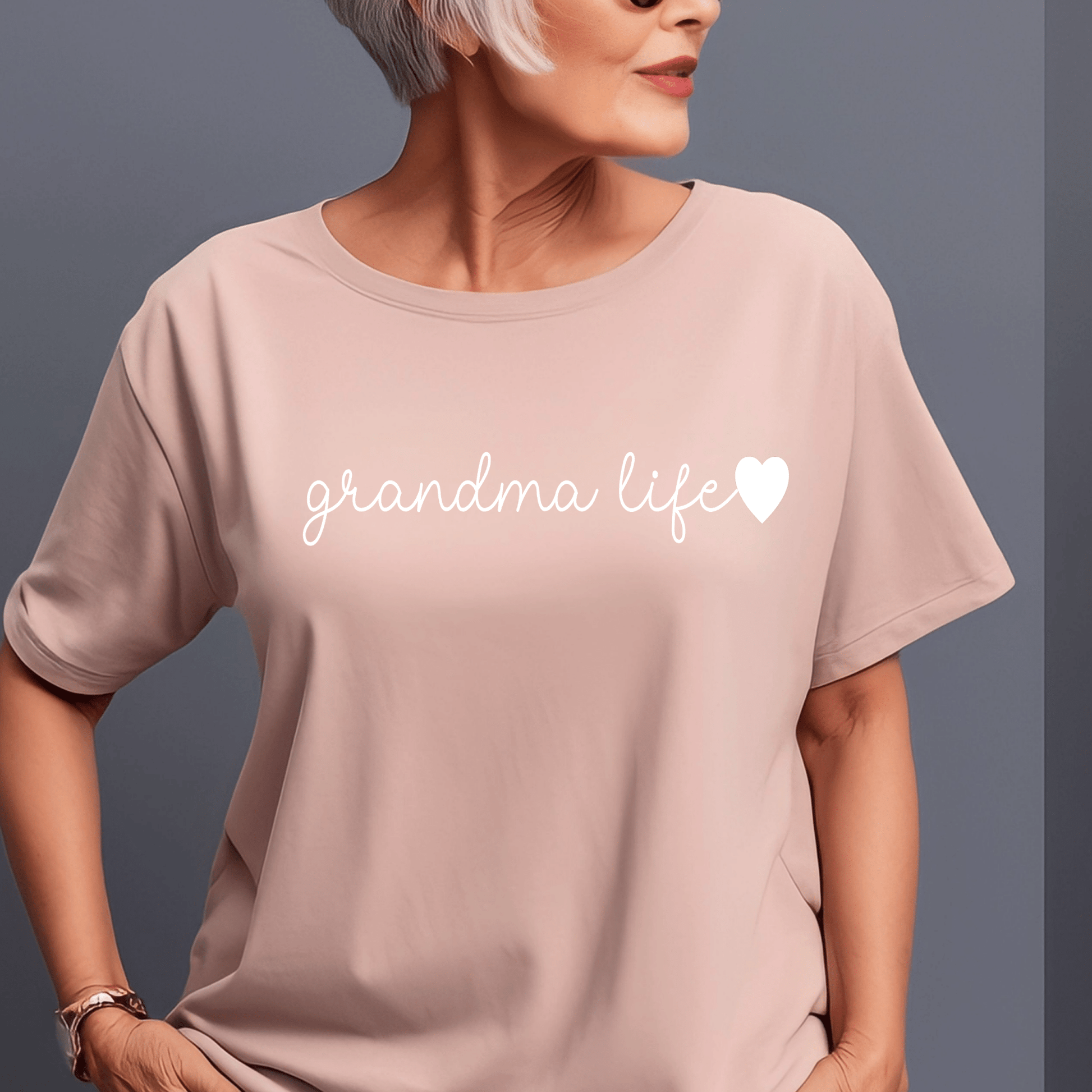 Grandma Life: The Sweetest Job with Perks (Comfortable T-Shirt) | Size range (S - 3XL)| SEC Apparel - secapparelonline
