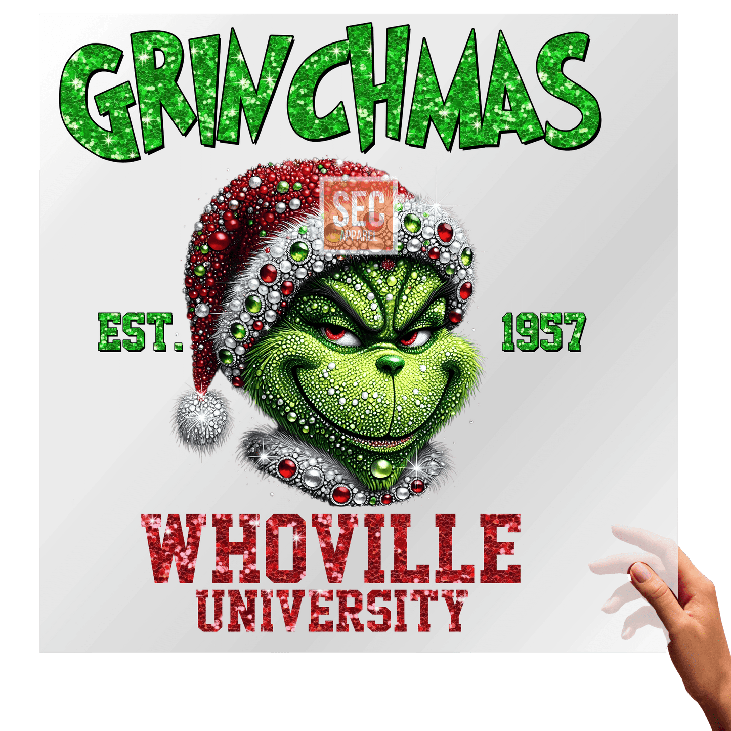 Grinch DTF Transfers Ready to Press | Grinchmas - secapparelonline